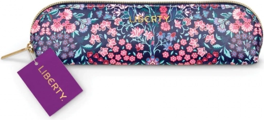 Galison Pencil Case Liberty Tanjore Gardens blue