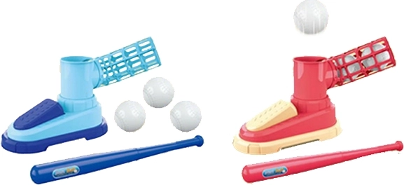 Set de baseball avec lanceur pour enfants – batte, balles et machine de lancer