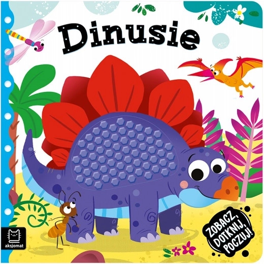 Livre sensoriel Petits Dinos