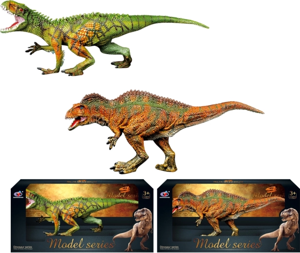 Monde des dinosaures – set de figurines de dinosaures, 2 types