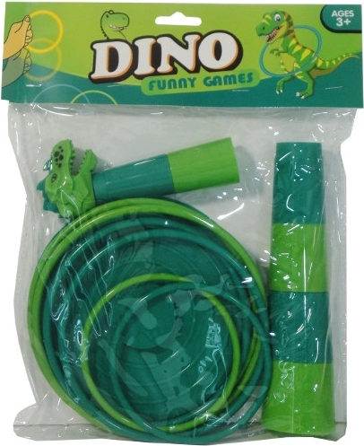 Jeu de lancer pour enfants avec cible dinosaure