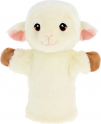 Keeleco Ovečka eco peluche marionnette à main 27 cm