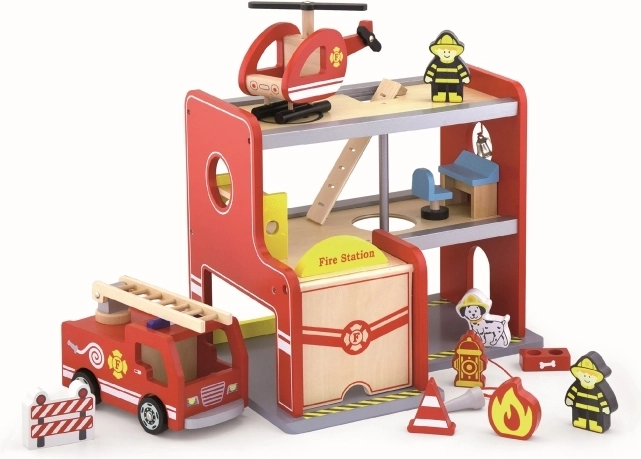 Houten brandweerstation Viga