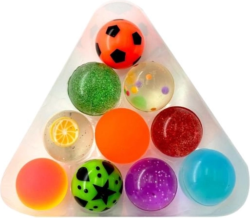 SPORTO lot de balles rebondissantes