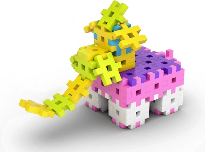 Jeu de construction MELI MAXI pink travel box 110 pièces