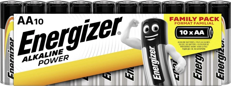 Energizer Alkalibatterien AA LR6 Family Pack 10 Stk