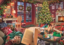 Ravensburger puzzel Warme kerstmomenten 500 stukjes