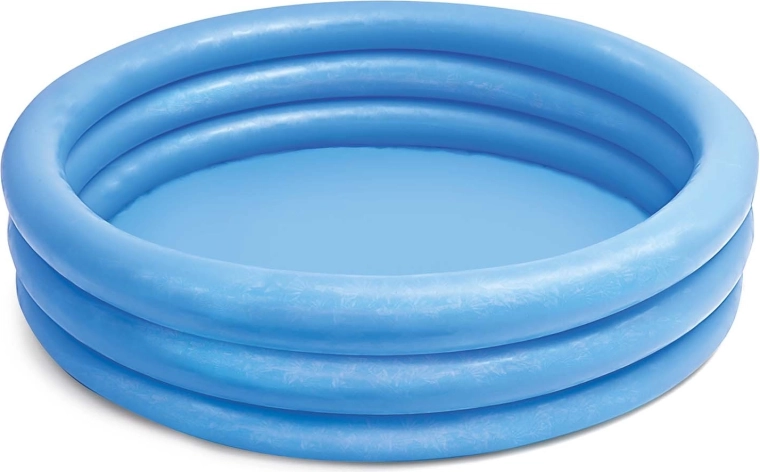 Petite piscine gonflable bleue 114 × 25 cm Intex