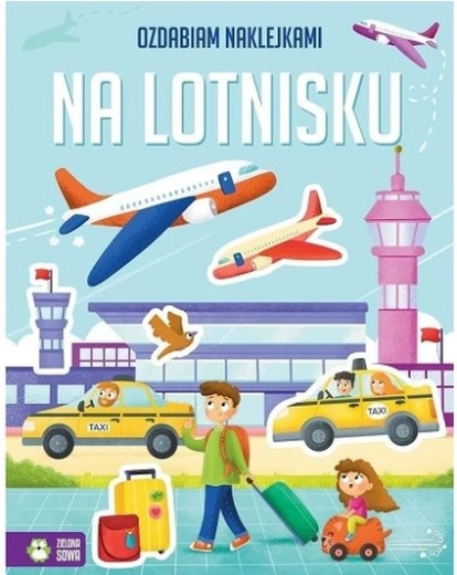 Je décore avec des autocollants : À l’aéroport