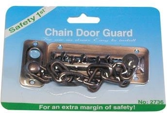 Chaîne de sécurité pour porte en acier galvanisé