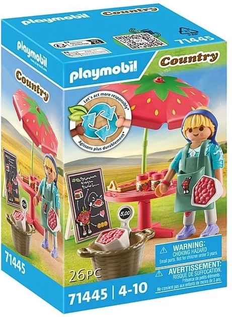 PLAYMOBIL Country kraam met huisgemaakte jam
