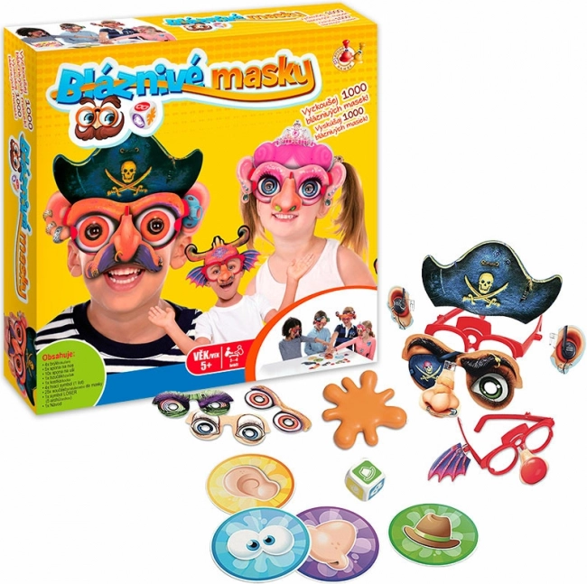 Studo Games Crazy Masks – creative party game for kids