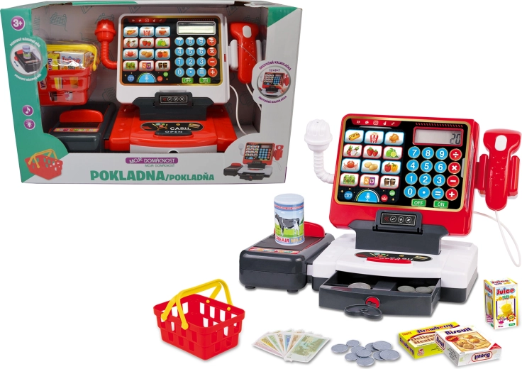 Digitale Deluxe-Kasse mit Zubehör SPARKYS