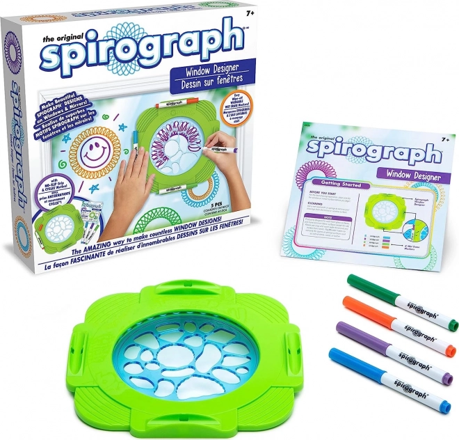 SPIROGRAPH raamdecoratie