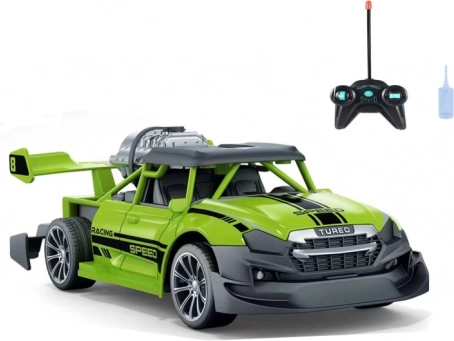 RC auto 1:20 met rookeffect rood