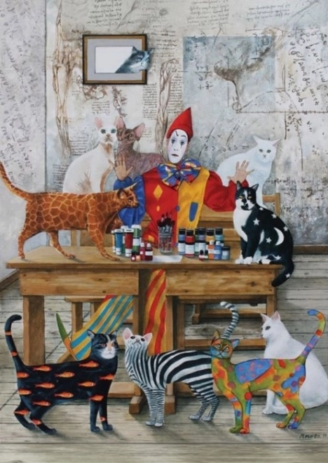 Puzzle ART PUZZLE My Colorful World 1500 pieces