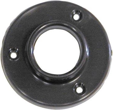 Cabinet rosette plastic white