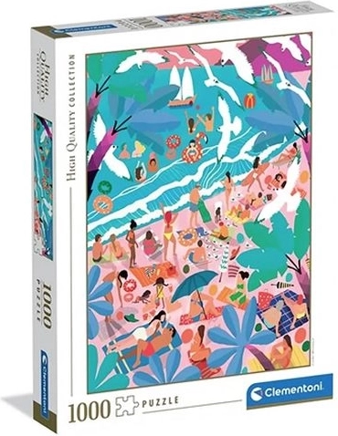 Clementoni High Quality Collection puzzel 1000 stukjes Sunday at the Beach