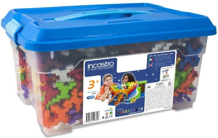 Incastro Box construction set - 1000 pieces