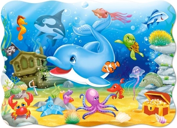 Puzzle 30 Pieces Undersea Friends