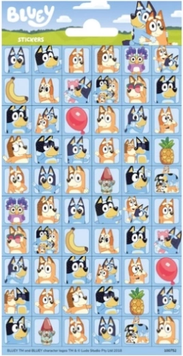 Bluey mini stickers – 60 pcs