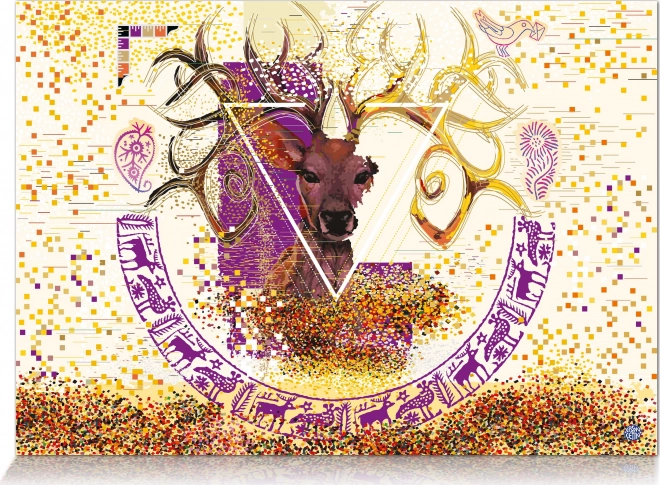 Puzzle Deer for Luck 300 pieces