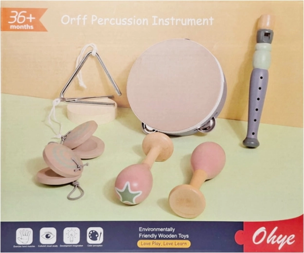 Instruments de musique en bois – kit pour enfants