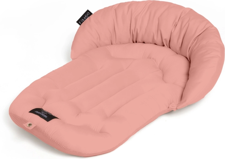 FIKAGO soft mat with crescent pillow Mushroom Pink, size L