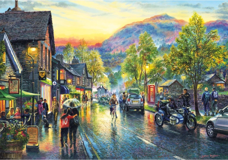 Puzzle GIBSONS Grasmere au crépuscule 500 pièces