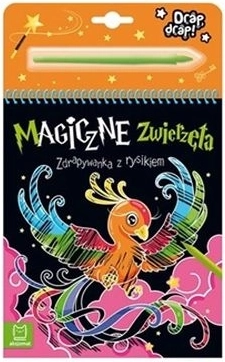 Magical Animals – Scratch Art Book with Stylus