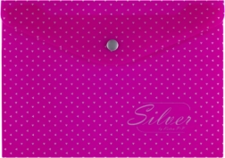 Pochette à bouton-pression A5 imprimée, motifs assortis (lot de 12)