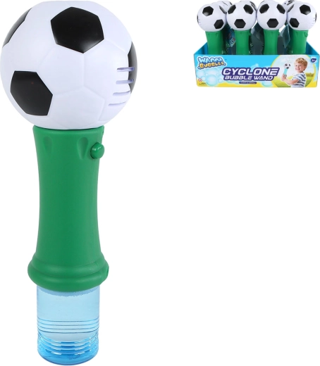 Seifenblasenmaschine in Form eines Fußballballs Sun Fun