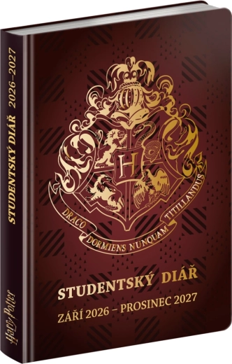 Agenda étudiant Harry Potter septembre 2026 – décembre 2027 9,8 × 14,5 cm