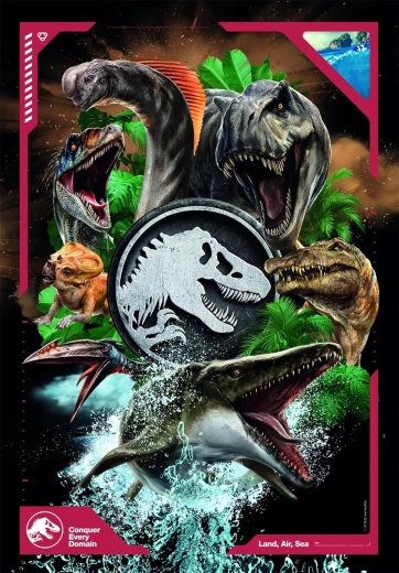 Puzzle CLEMENTONI Jurassic World 180 stukjes