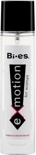 Déodorant pour femme en flacon verre BI-ES Emotion White 70 ml