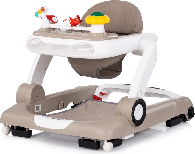 Interactive baby walker 4-in-1 Little Explorer – beige