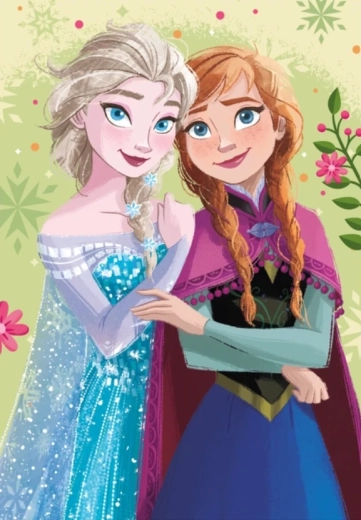 Dino puzzle with gemstones Spring Portrait 200 pieces