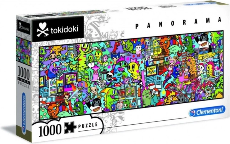 Panoramische puzzel TOKIDOKI 1000 stukjes – Clementoni