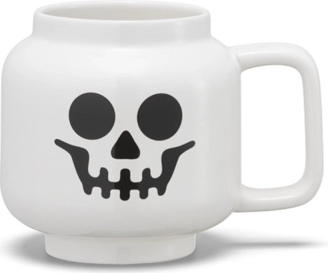 Tasse en céramique LEGO – tête de minifigurine squelette 255 ml