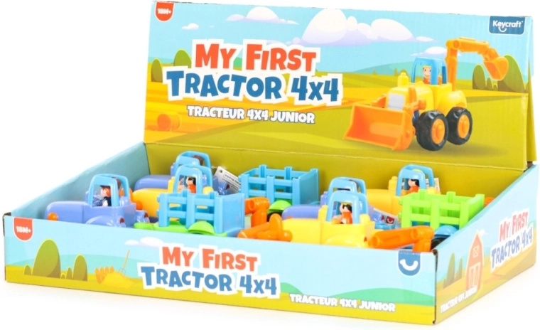 Tractor 4x4 Junior with Tipper or Loader – My First Farm Vehicle