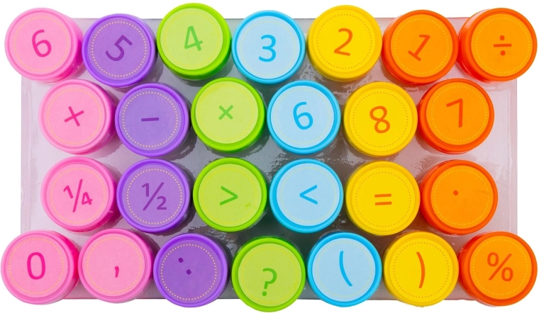 Scented Stamps – Numbers, 26 pcs