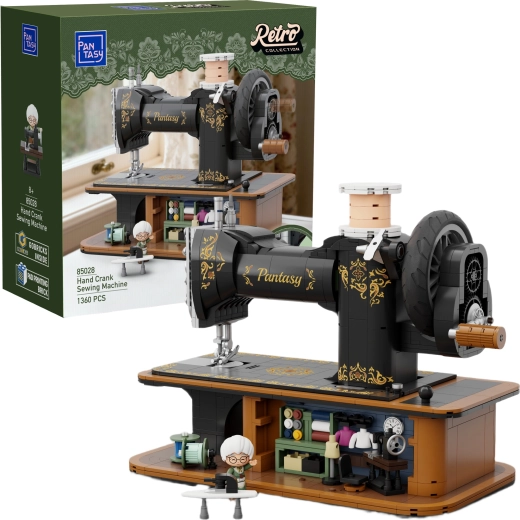 Pantasy Retro collection retro sewing machine building blocks