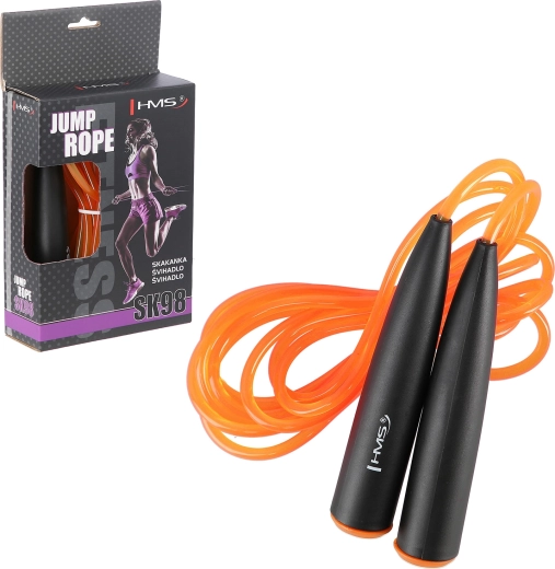 Corde à sauter HMS avec poignées en mousse 2,75 m