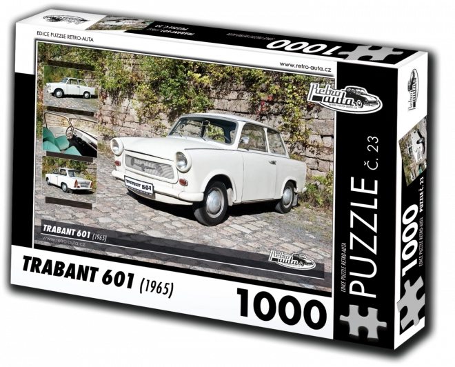 Puzzle Rétro-voitures Trabant 601 (1965) 1000 pièces