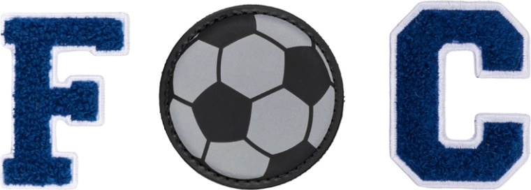 Baagl Baaglies – set of 3 FC Football badges