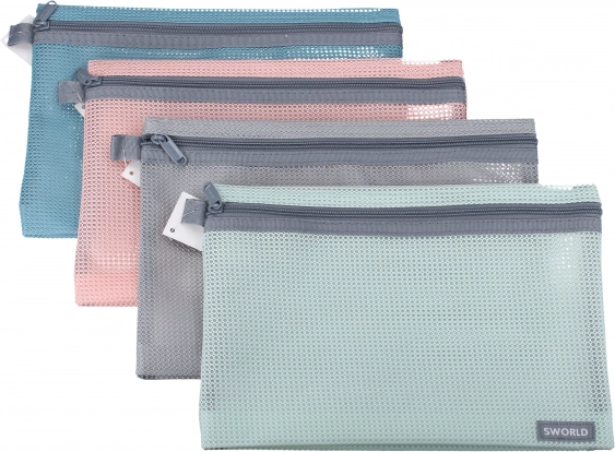 Document folder with zipper 24x17 cm