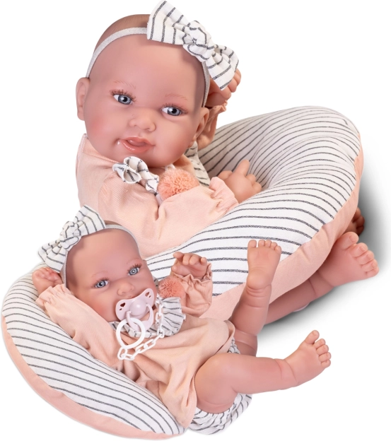 Realistic Baby Doll with All-Vinyl Body 42 cm