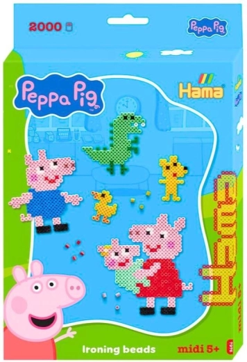 Gift Box Peppa Pig – MIDI Iron-on Beads