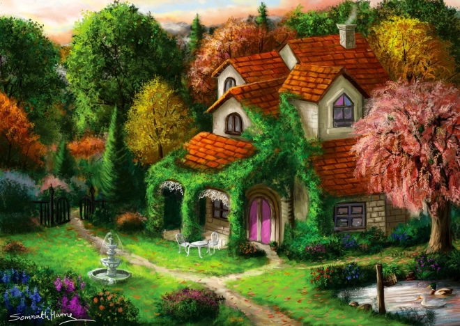 ENJOY Cottage in the Forest – 1000-Piece Puzzle