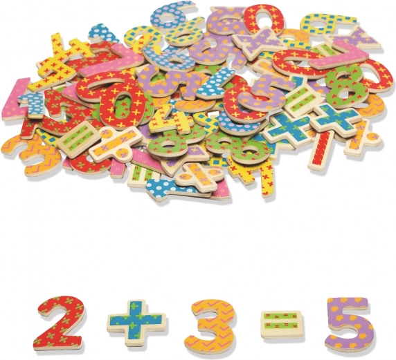 Wooden Magnetic Numbers for Kids Tidlo